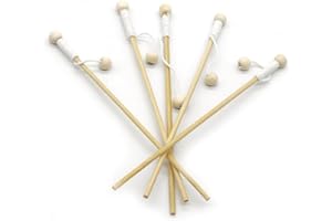 Luxylei 5 Stücke Holz Magnet Pole Angelrute Katze Teaser Zauberstab Spielzeug Für Mädchen Junge Kinder Magnetische Angeln Spiele Pool Aktivität Zubehör