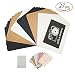 Produktbild REKYO 27pcs Wand Deco DIY Papier Bilderrahmen, Foto-Anzeige - passt 3,5 "x 5" Bilder