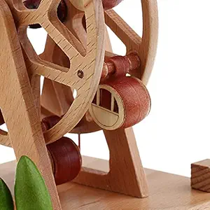 Ubersweet Imported Wo n Musical Box Wind-up Ferris Wheel Music Box for Kids Christmas Gift