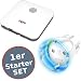 Produktbild Starter Set FIBARO Zwischenstecker Smart Steckdose Funk Z-Wave + POPP Gateway Color 1er Set