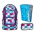Produktbild Satch PACK Hurly Pearly 3er Set Schulrucksack + Schlamperbox + Triple Flex blau