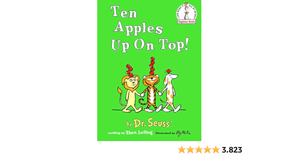 Ten Apples Up On Top Beginner Books R Dr Seuss Amazon De Bucher