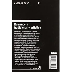 Romancero Tradicional Y Artistico/ Traditional and Artistic Romance