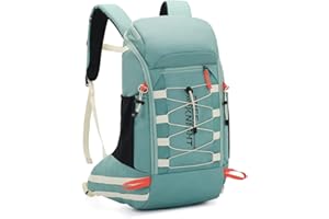 Bseash 40L Zaino da trekking leggero e impermeabile con copertura antipioggia, zaino da viaggio sportivo all'aperto per ciclismo, sci, campeggio, arrampicata