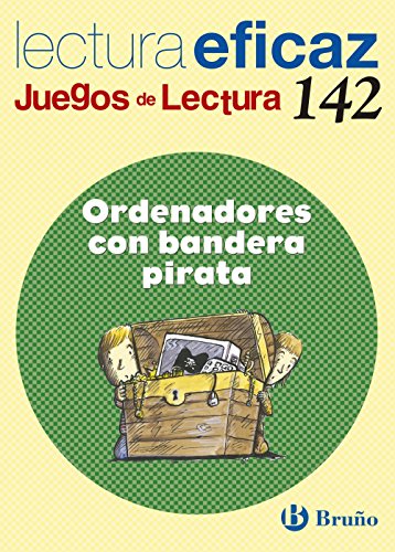 Ordenadores con bandera pirata juego de lectura (castellano - material complementario - juegos de lectura)
