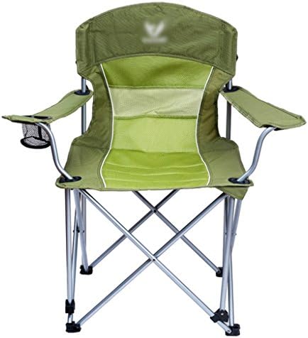 Anna Climbing Chair Outdoor Leisure Folding Chair Beach Chair Fishing Chair Director Canvas Chair Comfortable Rest Chair Green