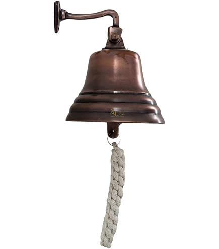 Cloche de bateau pour tour de jeu ou maison de jeu - Couleur : rouge Cloche de bateau pour tour de jeu ou maison de jeu - Couleur : rouge