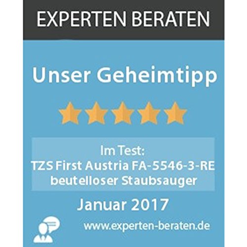 TZS First Austria – 2200W Staubsauger mit Wasserfilter-System | kann bis zu 6 Liter Wasser aufsaugen | beutellos | Wasserfiltersystem für Allergiker - 7
