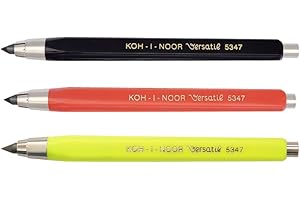 Koh-I-Noor VERSATIL 5347 - Varianti di colore Rot+Schwarz+Gelb