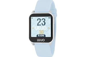 LIU JO JEANS Liu Jo smartwatch Engery orologio da donna con cassa in acciaio inox e cinturino in silicone colore quadrante: LCD, diametro cassa: 39 x 34 x 11 mm, SWLJ015