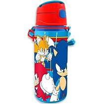Zainetto Sonic 3D Elite – 25x30 Cm, 7 L, Design Frontale In Rilievo, Schienale Imbottito, Targhetta Nome, Blu