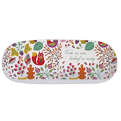 Preisvergleich Produktbild Brillenetui »Froh zu sein, bedarf es wenig«