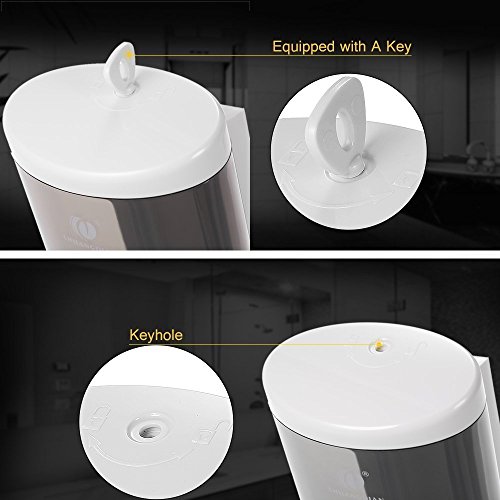 Anself CHUANGDIAN Infrarot Seifenspender Automatischer Seifenspender zur Wandbefestigung 500ml - 4
