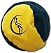 Produktbild Profi Hacky Sack 2 Paneelen (Schwarz/Gelb) Pro Freestyle Footbag! Hacky Sacks für Anfänger, ideal für Stände, Fänge, Verzögerungen u. Tritte!