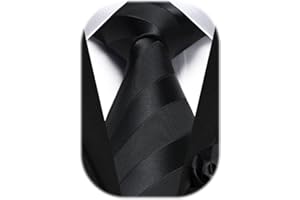 HISDERN Cravatta Uomo Elegante A Pois Fazzoletto Matrimonio Classico Formale Cravatte E Fazzoletti Da Taschino Set Per Festa Lavoro Affari