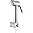 DRIZZLE Plastic Jaquar Health Faucet with Flexible Tube and Wall Hook, 1 m, Chrome