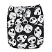 Alva Baby New Design Reuseable Washable Adjustable Pocket Cloth Diaper Nappy + 2 Inserts YA132-EU