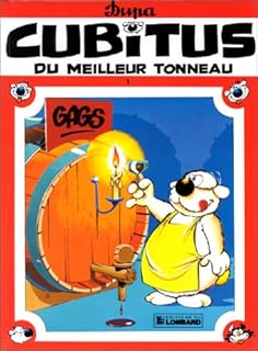 jaquette livre Cubitus, tome 1 : Du meilleur tonneau