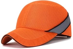 LPITOY Casquette De Sécurité Anti-Choc, Chapeau De Baseball Classique, Léger, Respirant, Protection De La Tête, Chapeau Rigide Confortable pour Hommes Et Femmes