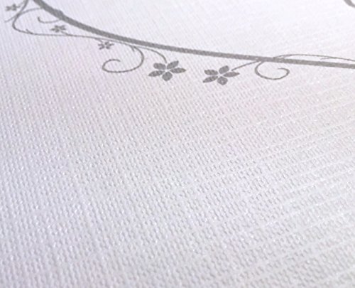 Gästebuch hochzeit, Format 24 x 24 cm, 120 weiße Seiten - 3
