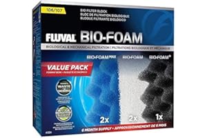Fluval Fluval 107 Bio-Foam Pack 6 Meses 250 g