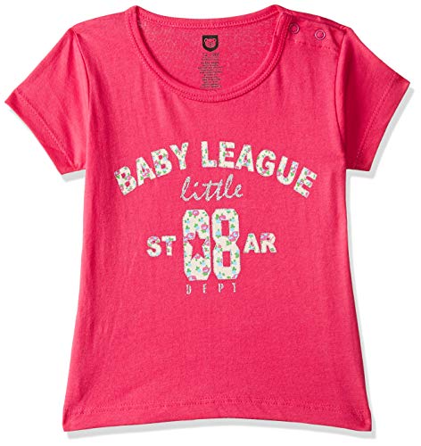 612 League Baby Girls Plain Regular fit T-Shirt ILS00S780332H Dark Coral 12-18 Months RS.218 (60.00% Off) - Amazon