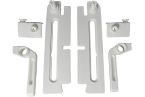 BESCHLAGSWELT Kellerfenster Klappsystem Ersatzteil (6-teilig) Set Zubehör Schere Griffe