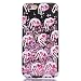 Produktbild iPhone 6 / 6S Hülle, Chreey [Sexy Lippe] Glitzer Pailletten Flüssig Treibsand Transparent Handyhülle Schutzhülle Hart Schale Gel TPU Silikon Bumper Case Weiche Rand [Schwarz]