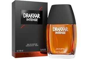 ‎GUY LAROCHE Guy Laroche Drakkar Intense Verführerisches & unwiderstehliches Eau de Parfum, Fougère-Duft mit Bernsteinnote, Langanhaltendes Männerparfum, Parfum für Männer, 100ml