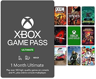 Xbox Game Pass Ultimate: 1 Month Membership