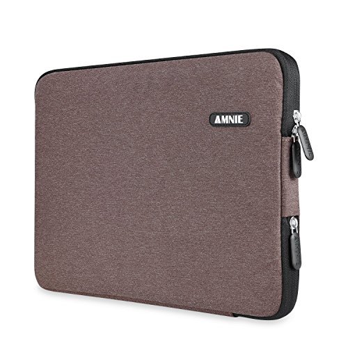 AMNIE 70D Schneeblume Nylongewebe 38 1-39 6 cm  15-15 6 Zoll  Laptop-Tasche Sleeve H  lle  Braun