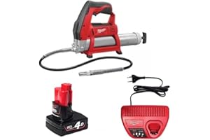 Milwaukee Akku Fettpresse, M12GG/4.0 Ah