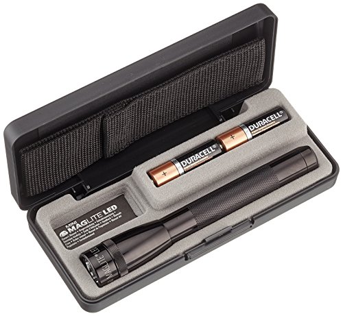 Mag-Lite Mini 2AA LED,97 Lumen, 17 cm schwarz inkl. 2 Mignon-Batterien und Nylonholster, SP2201H - 3