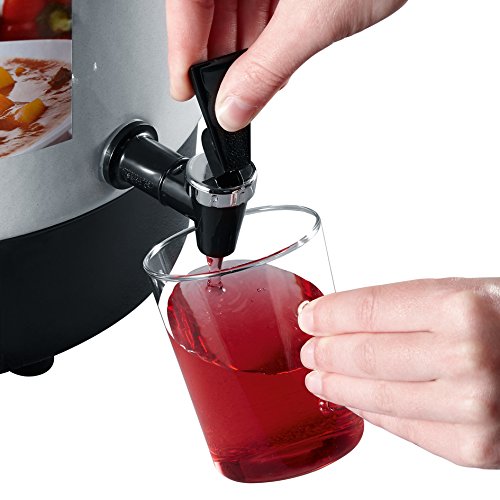 Severin EA 3658 Party-Kochautomat mit Auslaufhahn, 9 Liter, weiß-schwarz - 2