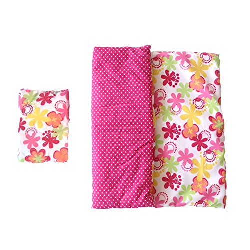 Olivia's Little World TD-11929IC - Juego de Cama con diseño de Princesa (45,72 cm), diseño de Flores de Verano