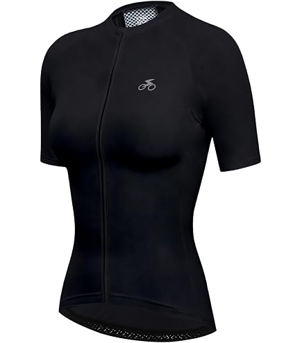 Alé Cycling Solid Color Block Trikot Ärmellos Damen schwarz Fashion