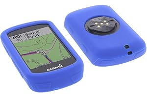 foto-kontor Funda Compatible con Garmin Edge 530 Protectora Silicona Carcasa protección Azul