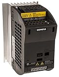 siemens sinamics v20 handbuch ohne Lüfter, zur Vermeidung von Geräuschen und Verschleiß · Einfacher Kabelanschluss wie bei Schützen · Mit integriertem EMV-Filter (Erfüllung der Grenzwerte von EN55011 Klasse B bei 5 m geschirmter Leitung) · Aufsteckbares optionales Bedienfeld · Einfach geführte Inbetriebsetzung · Kopierfunktion mittels Bedienfeld · Externe Option für PC-Kommunikation (RS232) · Parametrierbare U/f-Kennlinie · Drei parametrierbare Digitaleingänge · Analogeingang (Analog-Variante) - nutzbar als vierter