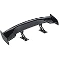 SECRET DESIRE Car Mini Spoiler Wing Small Model Black Glossy Finish Auto Car Tail Decoration Spoiler Wing, Baby Spoiler, Spoiler Figure, Tiny Car Spoiler, Tiny Spoiler, Small Spoiler, Mini Car Spoiler