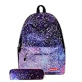 ❤ Mochila con estilo: mochila Girl Boy Nylon & Polyester Star, elegante diseño unisex, color estrella brillante. Patrones hermosos y estampados de estrellas son los favoritos de los adolescentes, y el diseño elegante y elegante y los colores frescos hacen que cada día sea maravilloso y diferente.