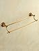 Produktbild Handtuchhalter Double Rod Full Copper Verlängerung Europäische Bad Handtuch Rack Bad Antique Handtuch Rack Robust und stabil