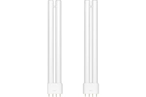 Dichroma 18W H-Shaped Bug Zapper Replacement Bulbs Compatible with 18W Indoor Outdoor Mosquito Lamps for Home with 4 Pin Base
