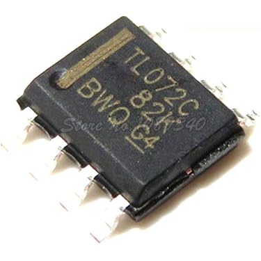 5pc DIP IC Low Noise J-FET Dual Operational Amplifier OP Amp TL072CN * ST TL072