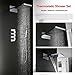 Produktbild Luxurious shower Luxus Wholeset 5 Jahre Garantie Chrom Niederschlag Wasserfall Thermostat Mischbatterie Dusche Verborgen in Wandthermostat Dusche einstellen