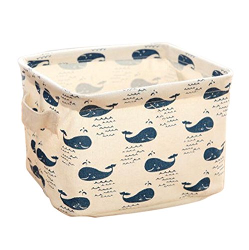 iTemer kosmetik koffer make up tasche Aufbewahrungsbox Stoff Ablagebox Tiere und pflanzen muster