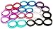 BeautyTrack Finger Ring Inserts for Hairdressing Barber Scissors, Shears in Sparking Colours Scissor Inserts/Finger Rings X 22 With Free Delivery