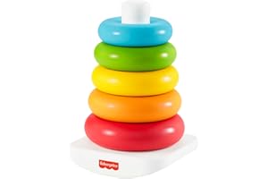 Fisher-Price Pirámide Balanceante Eco, Juguete para bebé mayor a 6 meses, Multicolor