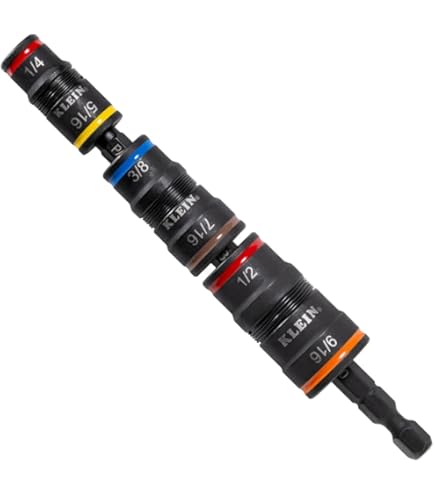 M♡ Klein Tools 32933M 6-in-1 Impact Socket Set Features 3 Flip
