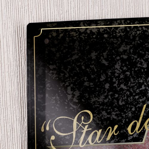 private signs Blechschild zum Geburtstag – Walk Of Fame – Wunschname, Alter + Text – A4 - 3