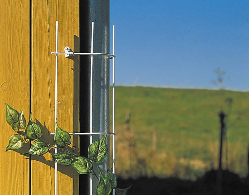 Fallrohrspalier 40100 weiß für Fallrohr bis 150 mm Durchmesser